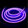 Tira de Luz LED de Neón Flexible de 220V, Colorida, Luz Suave, para Publicidad, Impermeable para Exteriores, para Crear Formas de Letras Iluminadas e Iluminación Ambiental