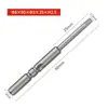 Broca 801 para Parafusadeira Elétrica com Sextavado Interno, Cabeça Magnética para Parafusadeira, Broca Sextavada, Ponta da Broca 5mm