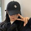Gorra de béisbol con visera bordada Lu Xi para mujer, circunferencia de cabeza grande, primavera, fina, casual, versátil, para cara pequeña, hombre