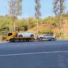Reboque de Resgate Estrada Um para Dois Jiangling Usado para Veículos com Quebra na Estrada Veículos com Multas de Trânsito na Cidade