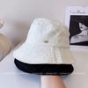 Sombrero de Pescador con Textura Retro Estilo Japonés para Mujer, Temporada de Primavera y Verano, Temperamento Artístico, Sombrilla, Sombrero de Copa, Transpirable, Protección Solar, Sombrilla, Moderno