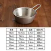 Acero Inoxidable 304 Cuenco Coreano para Vino de Arroz Cuenco Creativo Multiusos con Asa Cuenco Comercial Dorado para Sopa Cuenco para Arroz Venta al por Mayor
