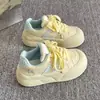 Zapatillas Blancas de Suela Gruesa para Mujer, Nuevo Estilo Primavera y Otoño 2026, Zapatos Deportivos Casuales Versátiles Coreanos de Nicho