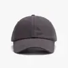 Gorra de béisbol de alta calidad para comercio exterior, protección solar, uso exterior en primavera y verano, negro liso, unisex, copa suave, sombrero transpirable transfronterizo