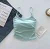 Camisola de Belleza con Pliegues Puro Deseo para Mujer, Ajuste Delgado, Prenda Base Exterior, Top Tubo Envuelto para Senos con Copas Fijas, Ropa Interior para Mujer