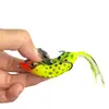 Sapo de Veneno Rã Isca Flutuante Simulação Macia Isca Artificial para Pesca Selvagem Peixe-Cobra Matador Especial Lure Isca Artificial Atacado
