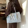 2026 Bolso Tote Retro Estilo Coreano Nuevo para Mujer, Bolso de Hombro de Gran Capacidad, Bolso Versátil para el Trabajo y el Hombro, Bolso de Gama Alta para Mujer