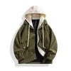 Nueva Chaqueta con Capucha para Hombre de Otoño e Invierno, Estilo Japonés y de Hong Kong Casual Holgada, Abrigo de Pareja, Cortavientos para Hombre, Transfronterizo