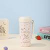 Taza Térmica de Acero Inoxidable 316 Linda de Dibujos Animados para Mujeres con Buen Aspecto, Anticaídas, Taza Portátil Impermeable para Té, Personalizable