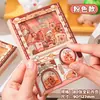 Máquina Gashapon A7 Lanche Alívio de Estresse Livro de Jogo Interativo Capivara Animal de Estimação Fofo Diversão Quebra-cabeça Páginas para Colorir Caderno