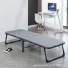 Cama plegable de esponja de madera Acompañante de oficina Siesta individual Protector de cintura para el hogar Tablero duro Cama de siesta Apartamento pequeño