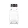 En stock cocina botella pequeña de condimento al por mayor botella de pimienta frasco de condimento botella de sal para barbacoa frasco rociador de vidrio embotellado