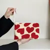 Bolsa Cosmética Portátil de Mão, Porta-Cartões, Bolsa para Armazenamento de Pincéis de Maquiagem, Bolsa Interna Portátil, Bolsa de Mão Leve