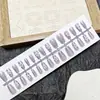 Atacado do Fabricante Pontas para Nail Art, Adesivos de Unha Doces e Elegantes que Realçam a Pele, Conjunto de 30 Peças com Tiras Codificadas, Unhas Usáveis Personalizadas