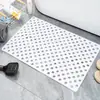 Tapete Quadrado Antiderrapante Tapete de Banheiro Banho Antiderrapante Doméstico Banheiro Chuveiro Ventosa Tapete de Chão Banheiro Tapete de Massagem para Pés