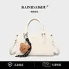 Bolsa de Ombro Transversal Feminina Fashionável Tendência Clássica Retrô Casual Personalidade Bolsa de Mão Bolsa Transversal para Mulheres