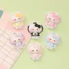 Lindo Dibujo Animado Lolita Gato DIY Pegamento de Crema Funda para Teléfono Llavero Pasador Hebilla de Zapato Joyería de Resina