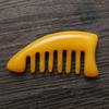 Peine de Cera de Abeja, Peine Masajeador del Cuero Cabelludo, Artesanías, Peine de Cuerno, Tabla Gua Sha, Peine de Terapia Meridianos de Cuerno, Mayoreo