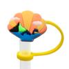 Nuevo Tema Hawaiano Gorra de Paja Cubierta Antipolvo de Paja Accesorios de Decoración DIY Cubierta de Paja Tapón Antipolvo de Silicona