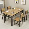 Mesa de jantar e cadeiras pequeno apartamento casa cadeira simples cadeira simples mesa para 4 pessoas 6 pessoas retangular moderna mesa de jantar restaurante fast food