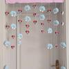 Cortina de Porta Minnie Paraíso do Sol Decoração Pendente Quarto Infantil Cortina Pendurada Sem Furar Fofa Cortina Divisória Estilo Princesa