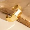 Pulseira Irregular de Metal com Cenário Transfronteiriço Europeu e Americano Leve Luxo Alta Qualidade Pulseira Exagerada Fashion para Mulheres