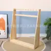 Suporte de Arma de Madeira Maciça Personalizado Transfronteiriço para Brinquedo Modelo Especial Suporte de Exibição Vertical de Chão Acessórios de Modificação de Brinquedo