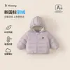 Bangxuan Moda Infantil Estilo Inverno Roupas de Penas de Pato Branco Roupas Quentes de Inverno Jaqueta de Penas para Bebê Menina Casaco de Penas Leve com Capuz para Bebê