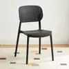 Cadeira de Escritório Negociação Adulto Simples Moderna Banqueta Cadeira com Encosto Cadeira de Jantar Cadeira de Jantar Nórdica Cadeira de Plástico Doméstica