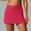 Falda de Tenis Deportiva Mini de Secado Rápido Adelgazante de Verano Transfronteriza para Correr Fitness Anti-rozaduras Falsa de Dos Piezas 8796