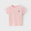 Camiseta de Manga Corta para Niños Estilo Delgado de Verano Camiseta para Niños Camiseta de Manga Raglán Camiseta de Manga Corta de Algodón Puro para Bebé de Verano