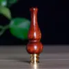 Soporte para Cigarrillos Tallado de Dragón de Palo de Rosa, Palo de Boj, Sándalo Morado, Sándalo Verde, Soporte para Cigarrillos de Uso Dual para Cigarrillos Gruesos y Delgados, Soporte para Cigarrillos Circulante