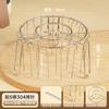 Rejilla Grill de Acero Inoxidable 304 para Freidora de Aire para Uso en Casa, Rejilla Colgante para Horno, Rack Vertical para Brochetas de Barbacoa sin Voltear