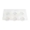 Caixa Transparente Espessa para Tarteletes do Fabricante para 2/4/6/8/9 Unidades, Caixa Blister Resistente à Pressão para Embalagem de Bolos e Doces, Personalizável