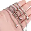 Pulsera de Acero Inoxidable Que No Se Desvanece, Cadena Cubana, Estilo Hip-Hop, Simple, Versátil, Joyería de Cadena de Acero de Titanio de Alta Gama para Hombres y Mujeres