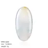 Cabujón Oval de Cristal Natural 15*30mm para Incrustación DIY en Collares Broches Accesorios de Fondo Plano Cabujón en Forma de Huevo de Piedra Semipreciosa