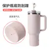 Taza Termo Stanley Anti-Derrames y a Prueba de Polvo Tapa de Silicona con Popote Stanley Accesorios de Silicona Taza de Agua Anti-Derrames Juego de Tres Piezas