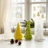 Yumeyin Novo Chapéu de Esquilo Árvore de Natal Molde de Silicone DIY Enfeite de Vela Perfumada de Natal Molde de Gesso