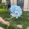 Impresión 3D individual de flores de simulación de hortensia, decoración para bodas y el hogar, flores falsas al por mayor