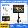 Placar Eletrônico de Basquete Jogo Zona Ofensiva 24 Segundos Temporizador LED Tela de Exibição