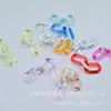 761 Hebilla de Cadena Acrílica de Color U para Joyería DIY Accesorios Colgante para Funda de Teléfono Llavero Cadena Colgante Creativa