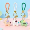 Llavero Colgante Creativo de Dibujos Animados Dulce Pequeño Pony Muñeca Máquina de Muñecas Bolsa de Muñeca Llavero de Coche Pequeño Regalo Venta al por Mayor