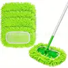 Capa de Pano para Mop Swiffer Sweeper Fibra Chenille Almofada de Limpeza para Mop Uso Seco e Úmido Acessórios para Mop