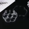 Caixa Organizadora de Acessórios para Nail Art 12 Compartimentos 6 Compartimentos 28 Compartimentos Caixa Organizadora Dividida Caixa Plástica Vazia Ferramenta de Armazenamento para Unhas
