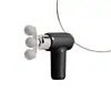 Pistola de Massagem Fascial Totalmente Automática Transfronteiriça com 3 Cabeças e 9 Cabeças Substituíveis Massageador Corporal Relaxamento para Ombro Cintura Costas Mini Massagem Especial