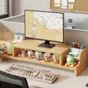 Soporte Elevador Base Elevadora para Monitor de Computadora de Escritorio Estante de Almacenamiento para Escritorio de Oficina