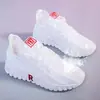 Sapatos de Pescador Respiráveis de Malha para Mulheres 2026 Novos Sapatos Casuais de Malha Fina de Verão para Mulheres Grávidas Sapatos Esportivos com Solado Macio para Mulheres
