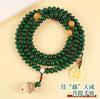 Atacado Pulseiras de Contas Redondas Bodhi de Dopamina, Contas Bodhi Oleosas e Brilhantes, Pulseiras Esculpidas na Raiz para Homens e Mulheres, Contas Budistas, Contas Redondas Bodhi
