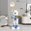 Oso violento famoso en internet lámpara lunar grande de aterrizaje adornos de almacenamiento sala de estar mueble de TV junto al sofá regalo de inauguración de la casa