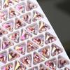 K9 Huazi corte boutique 12*13 ranura fondo puntiagudo decoración de diamante de corazón grande torcido Super flash cristal vidrio joyería para uñas